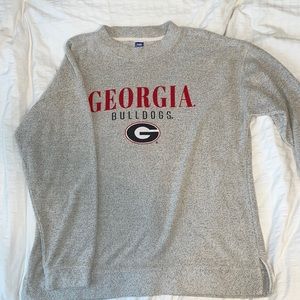 Wooly threads dupe Georgia bulldogs sweatshirt